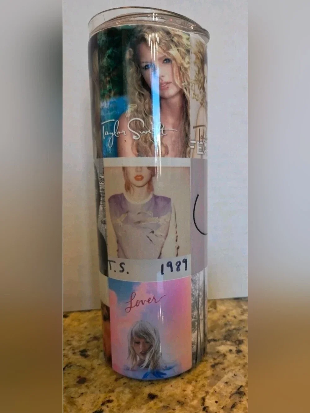 20 Oz Inspired By Taylor Swift  Skinny Sublimation Tumbler Zonegrace Stainless
